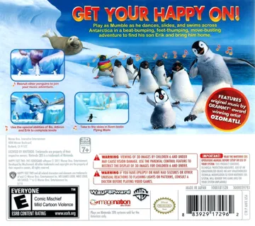 Happy Feet Two (Europe)(En,Fr,Ge,It,Es,Nl) box cover back